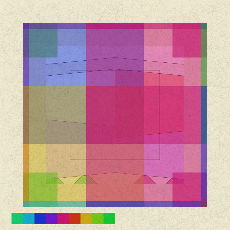 Polychromatic #134 static NFT preview