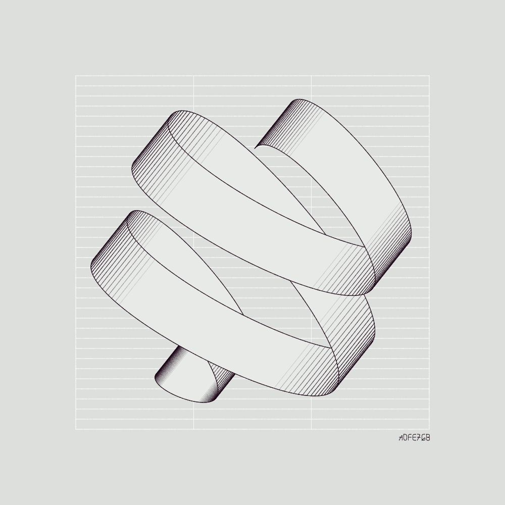 _ribbon study_ #148 static NFT preview