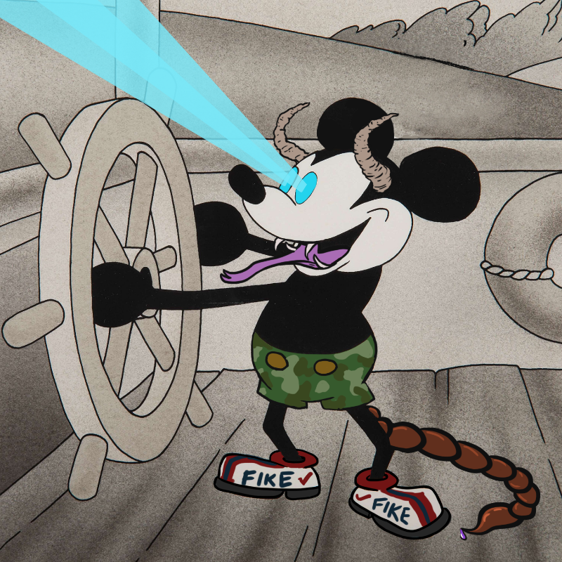 Willie's Nightmare Cash Grab #197 static NFT preview