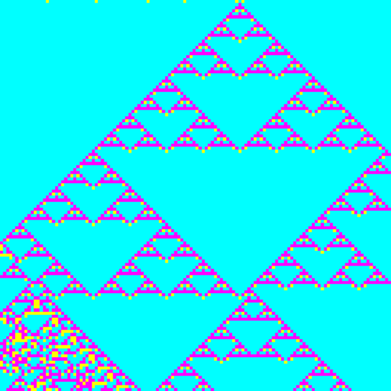 Totalistic Cellular Automata #408 static NFT preview