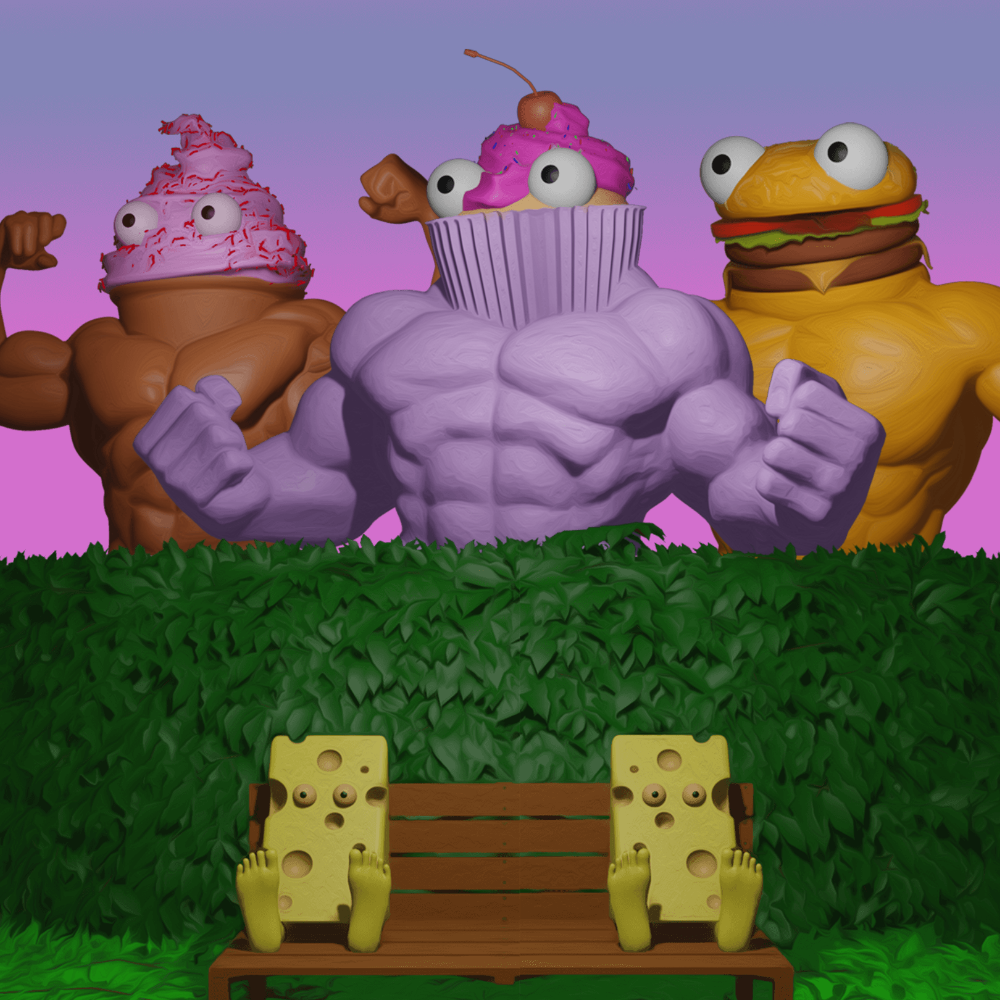 Buff Bois #167 static token preview