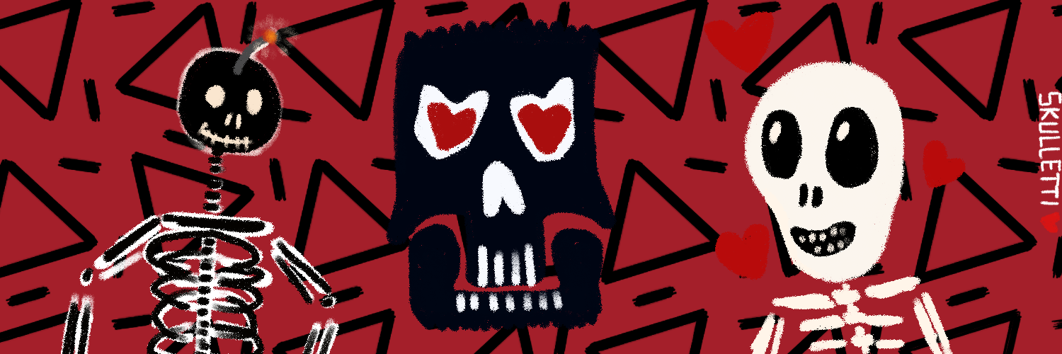 SKULLETTI TWITTER BANNER #412 static token preview
