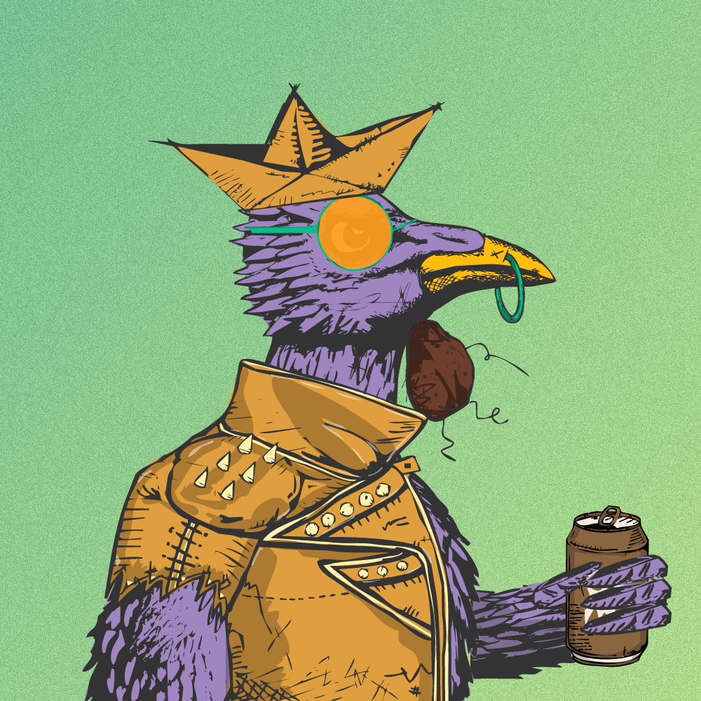 Bad Bird #22 static token preview