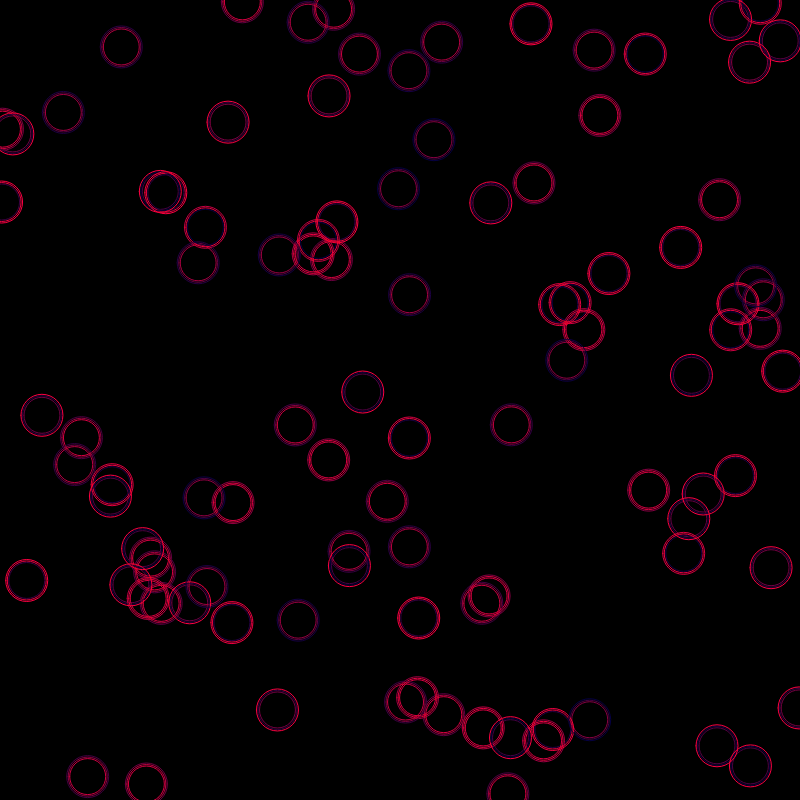 Bouncing circles #19 static token preview