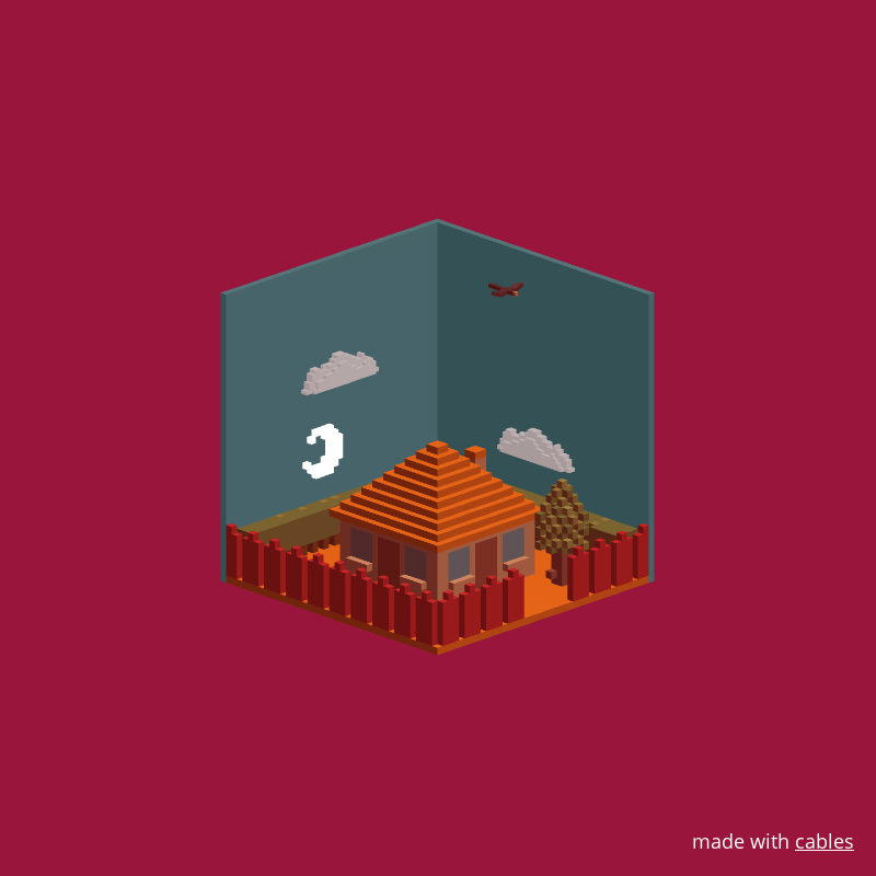 Qute_Places #73 static NFT preview