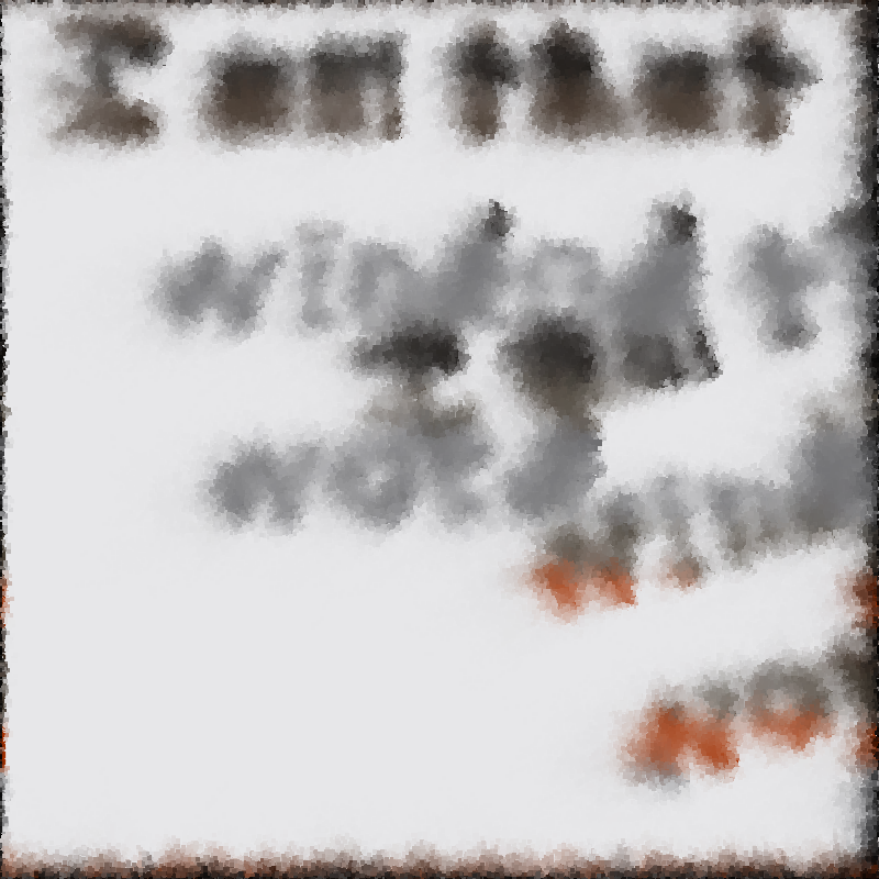 THE WORD AFTER US: An AI poetry unreading #254 static NFT preview