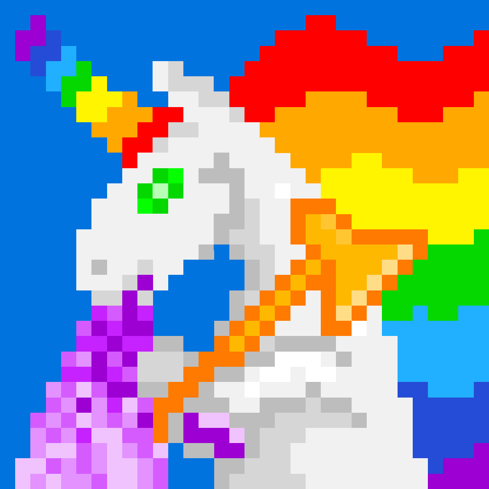Unicorn #8637 static NFT preview