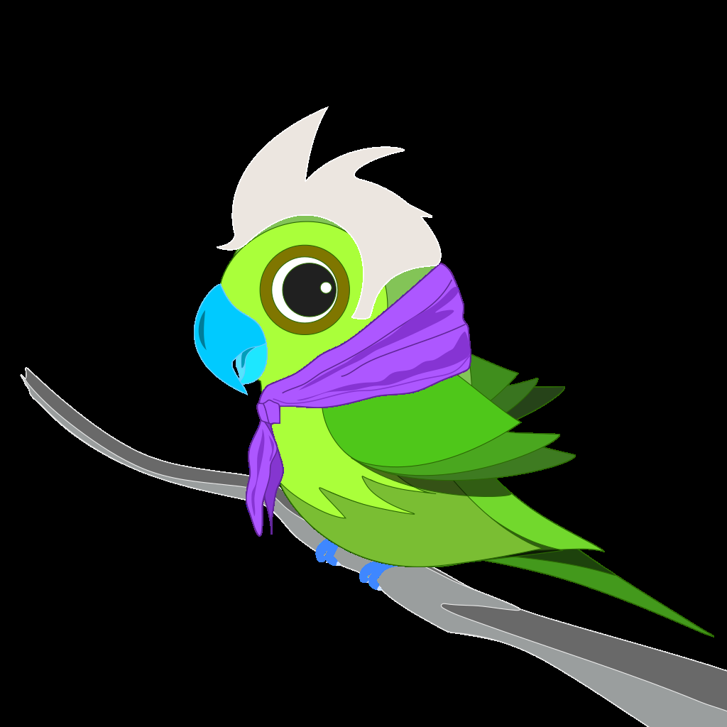 Parrot #107 static NFT preview