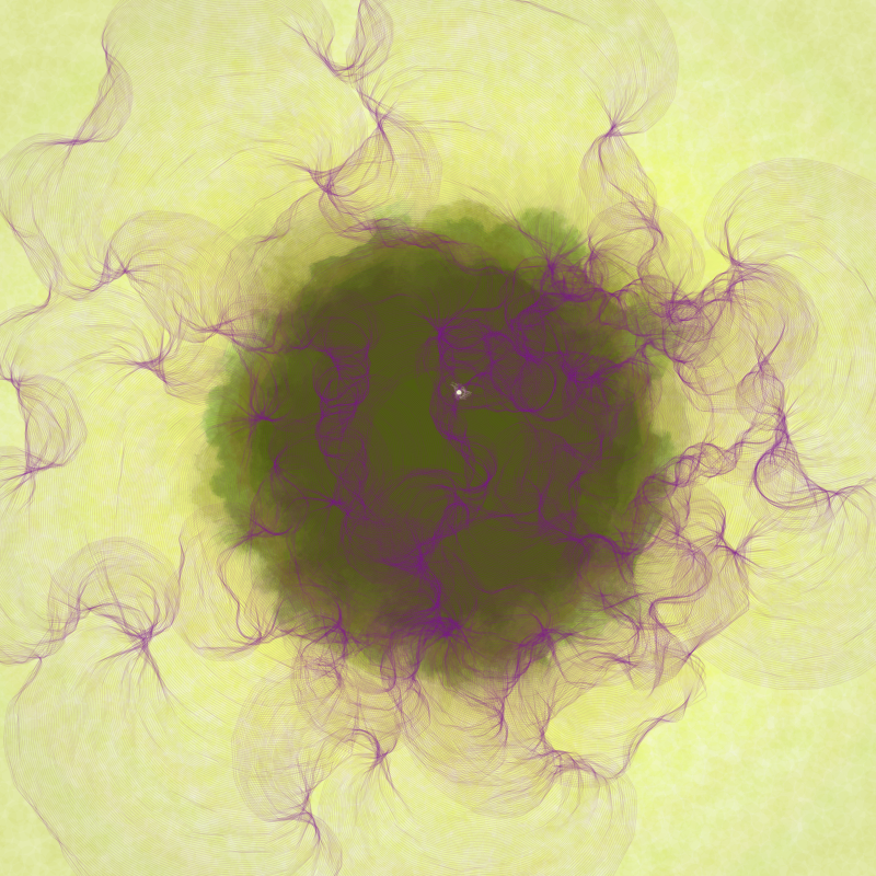 Sunspots #53 static NFT preview