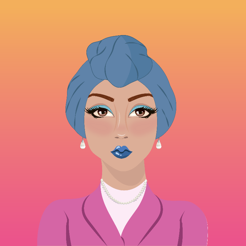Hijabis NFT #125 static token preview