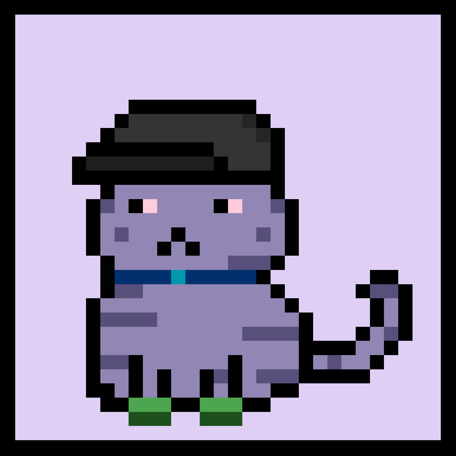 Lazy Kitties #65 static token preview