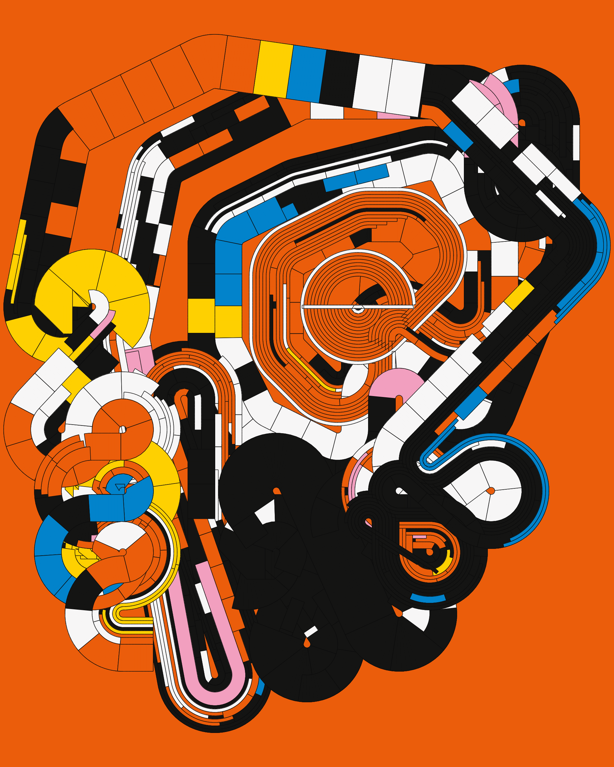 Anfractuous #195 static NFT preview