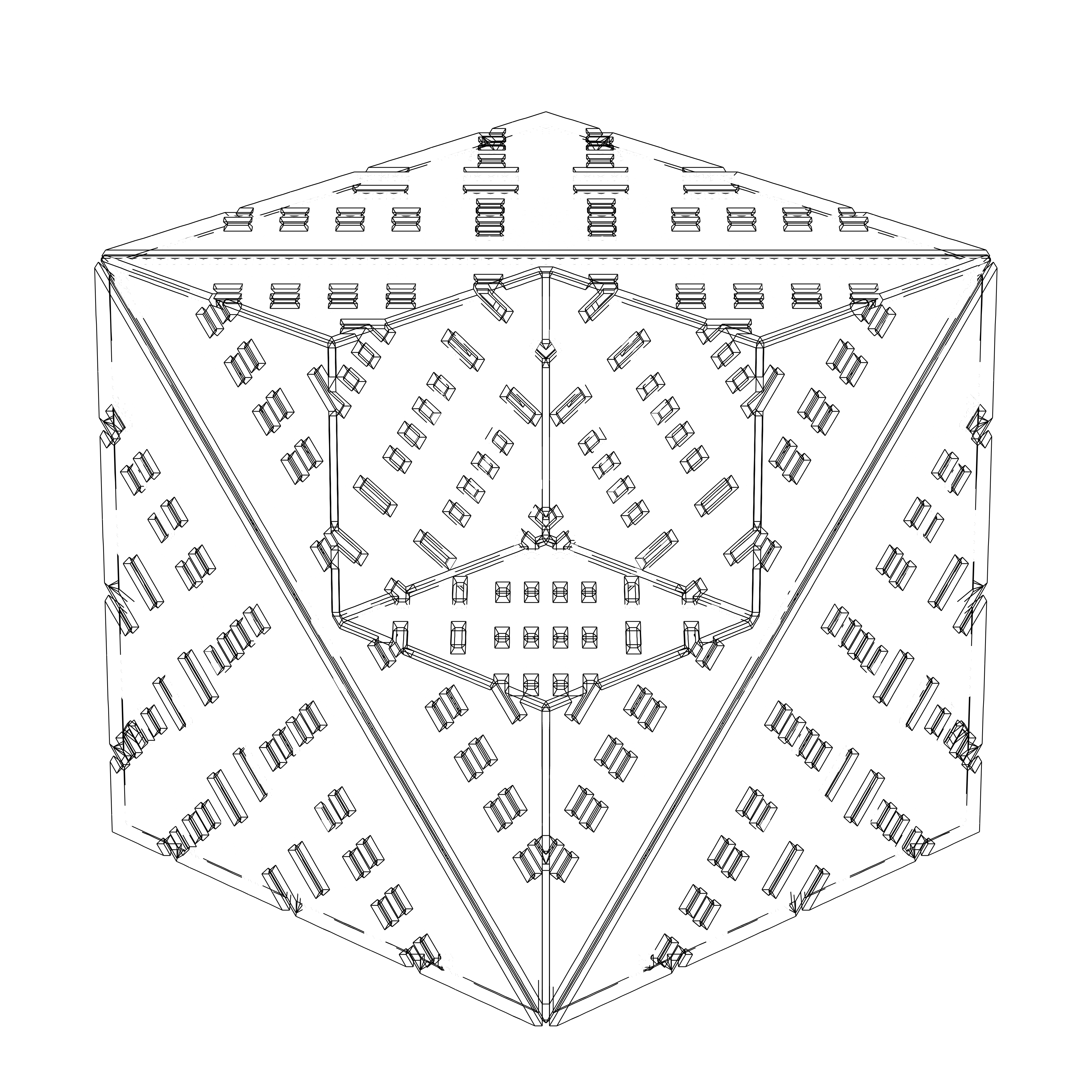 LL21 Alien Art Cube #557 static NFT preview