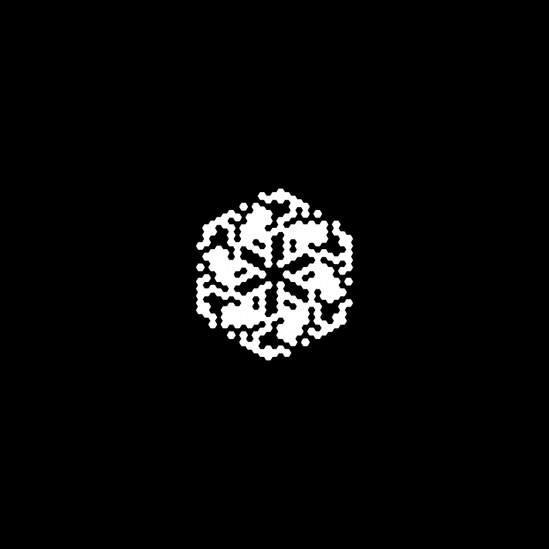 Snowflake #208 static NFT preview