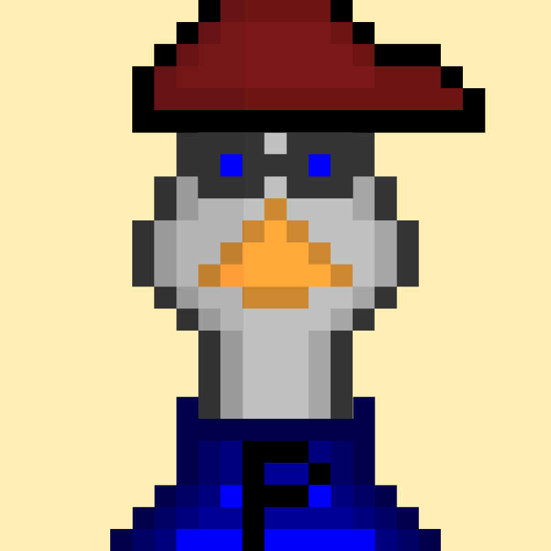 Morixels Goose #605 static token preview