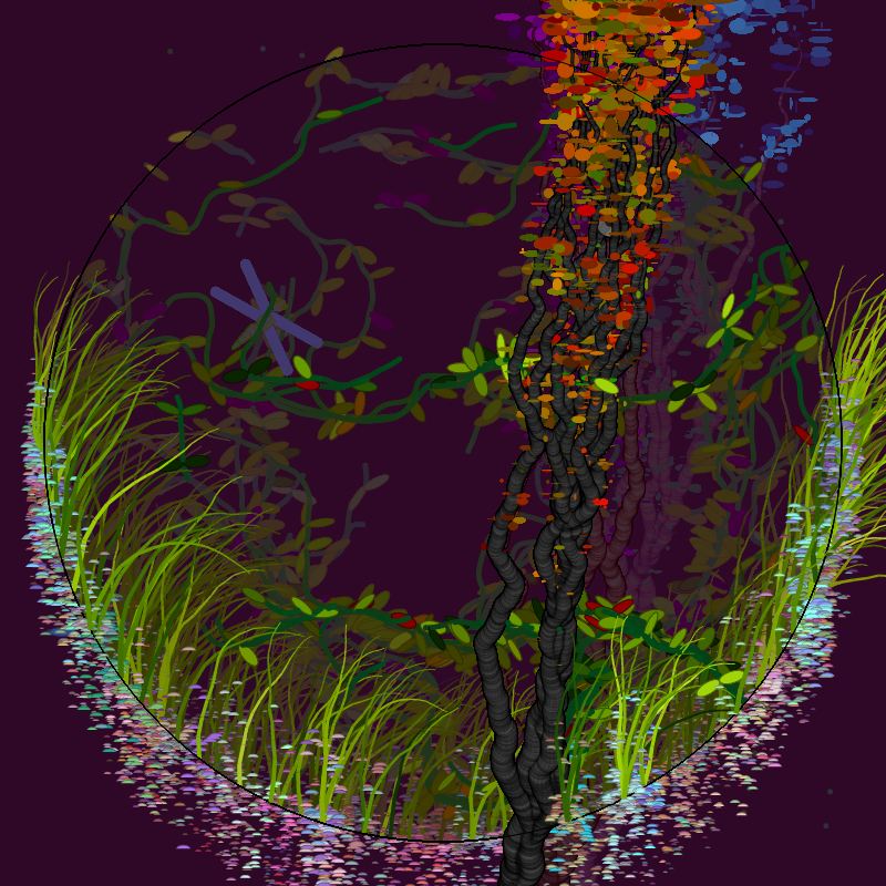 Florasphere1 #105 static NFT preview