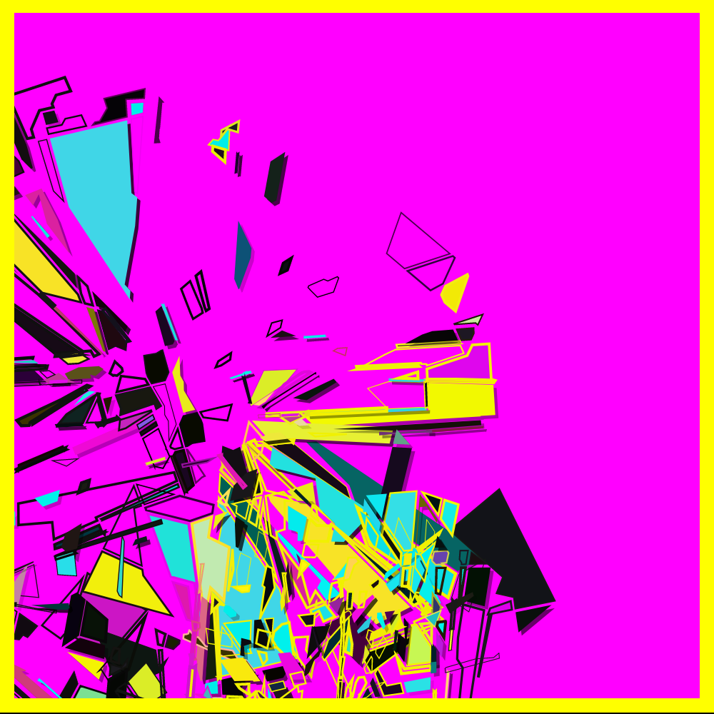 Postcard CMYK #244 static NFT preview