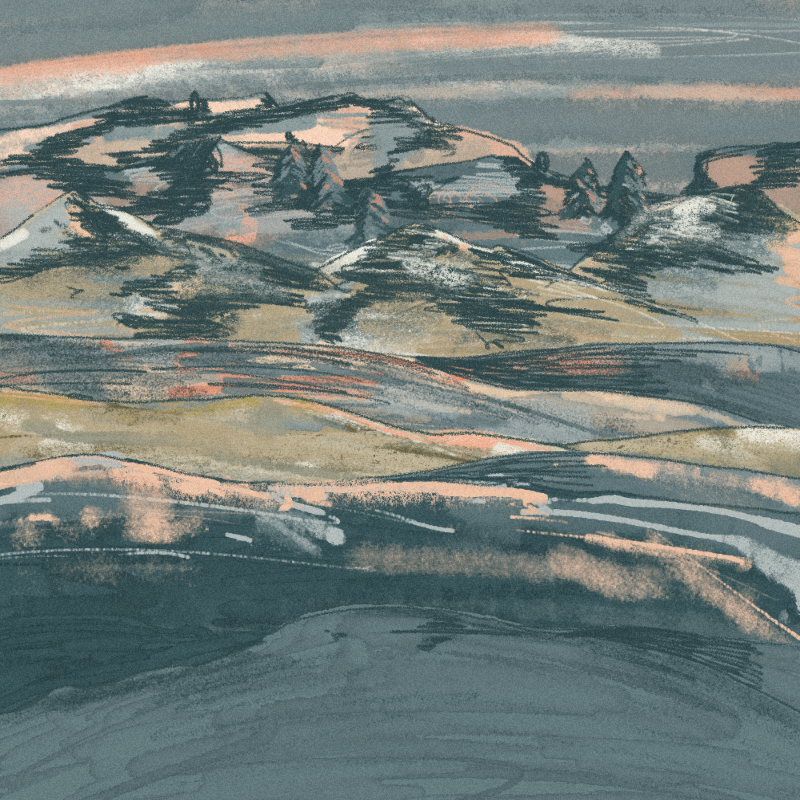 Postcard From The Mountains #52 static token preview