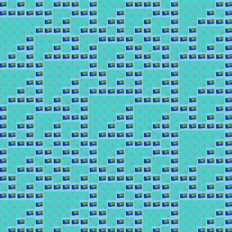 Elementary Cellular Emoji Automata #33 static token preview