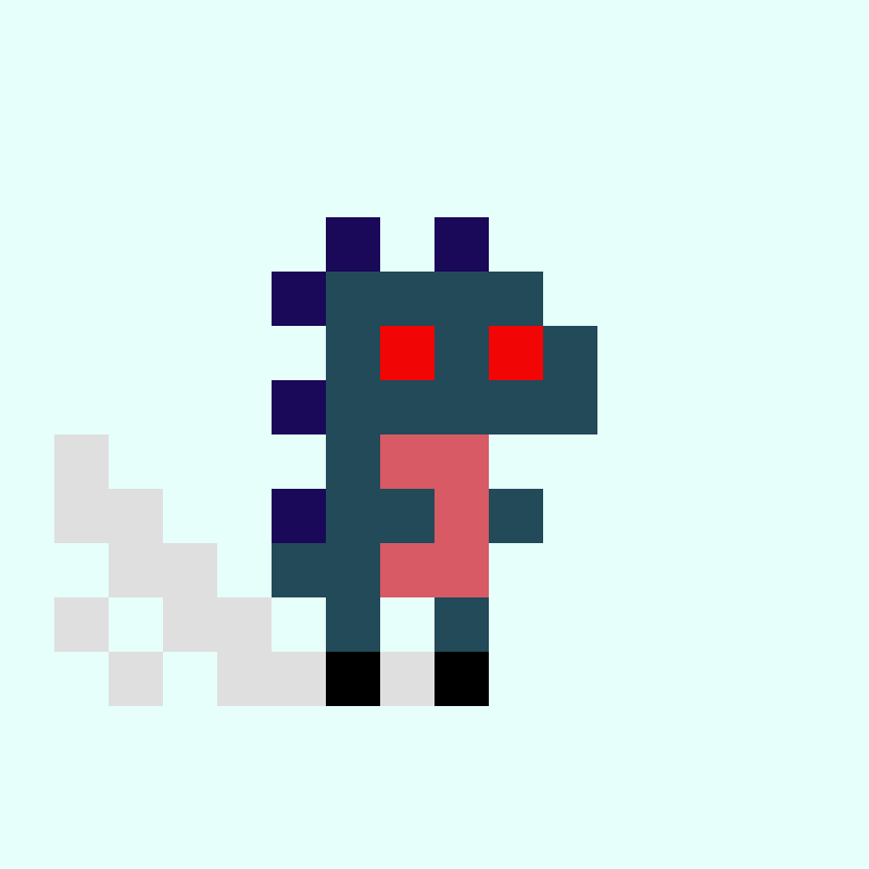 Coded Tiny Dinos #145 static token preview