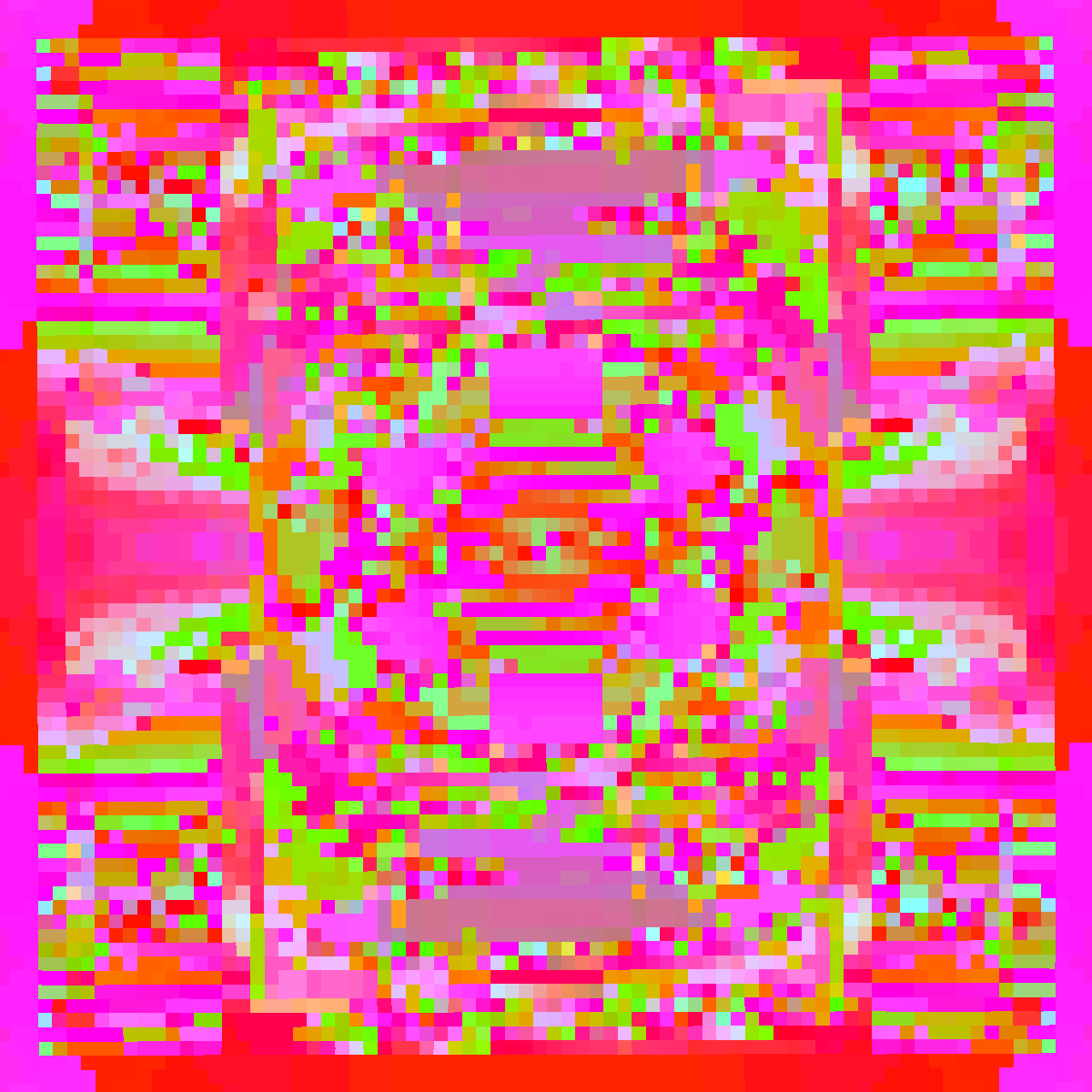 Psychedelic Dance of Pixels #11 static token preview
