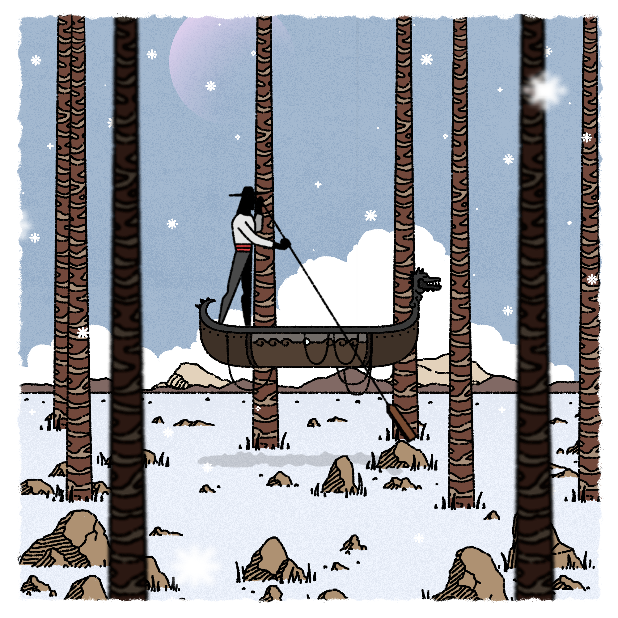 Travelling Gondola #49 static NFT preview