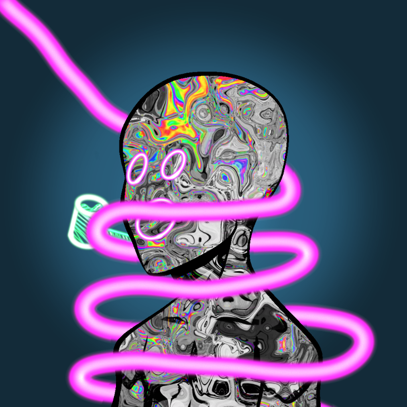 FX_D3M0NS #350 static NFT preview