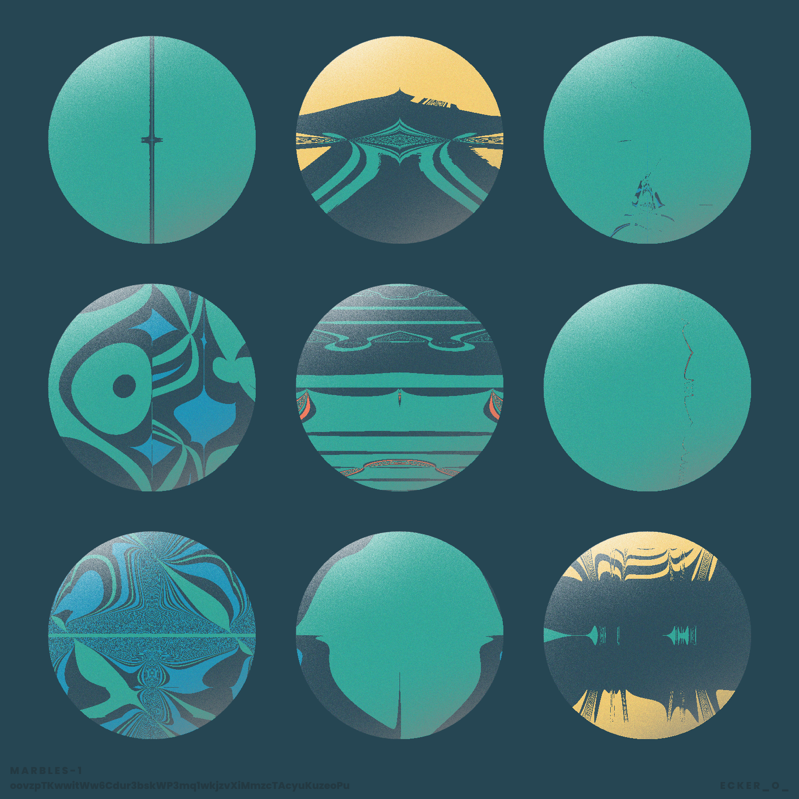marbles-1 #54 static NFT preview