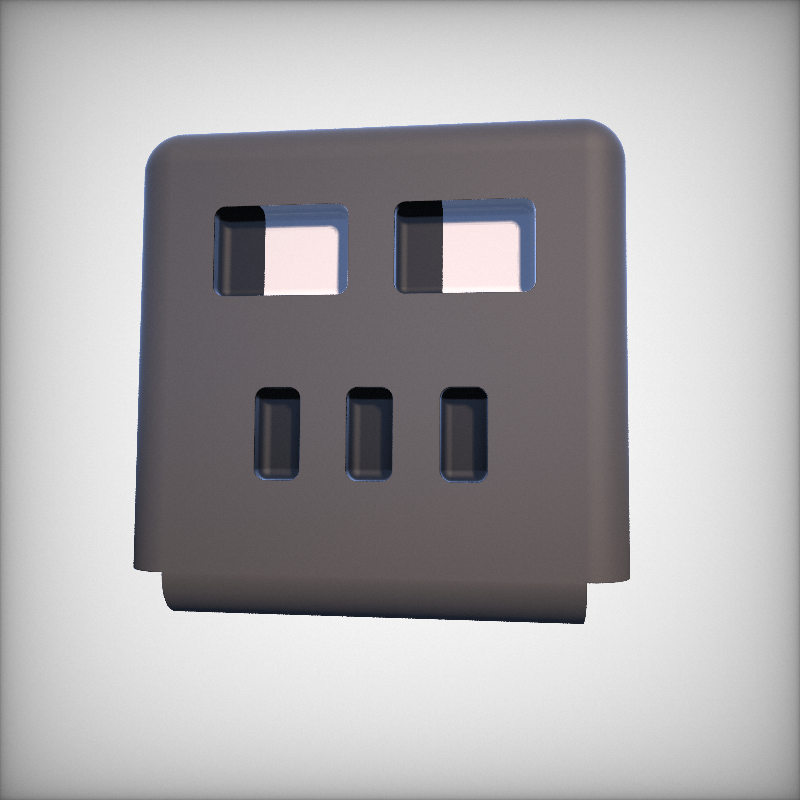 3D-SMOLSKULL #630 static NFT preview