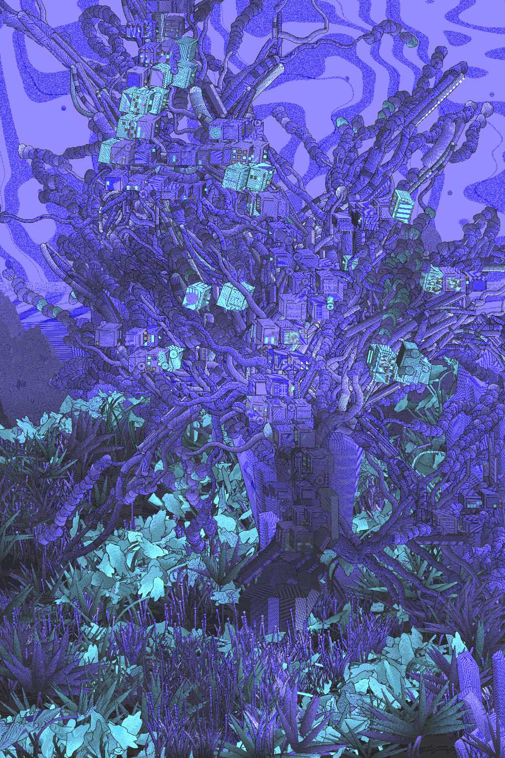 The Spectrum Of Nature #126 static NFT preview