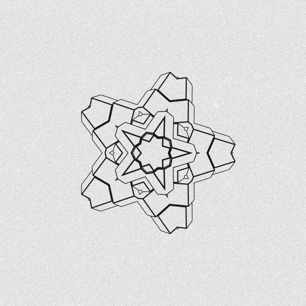 Monochrome Kaleido #289 static token preview