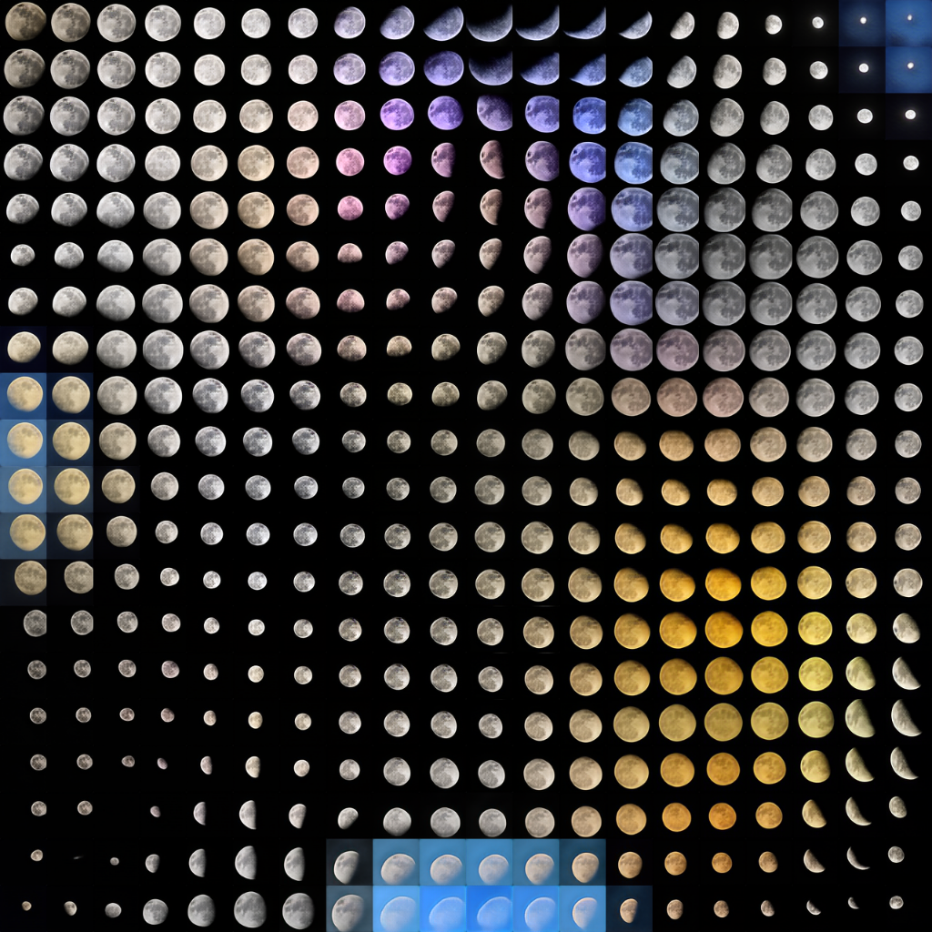 Waxing Crescent #119 static NFT preview