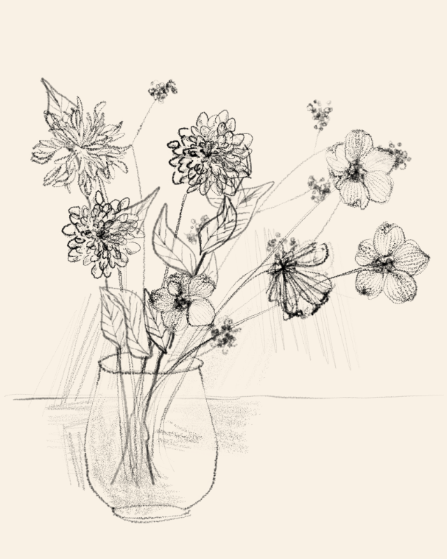 Bouquet numérique #109 static NFT preview