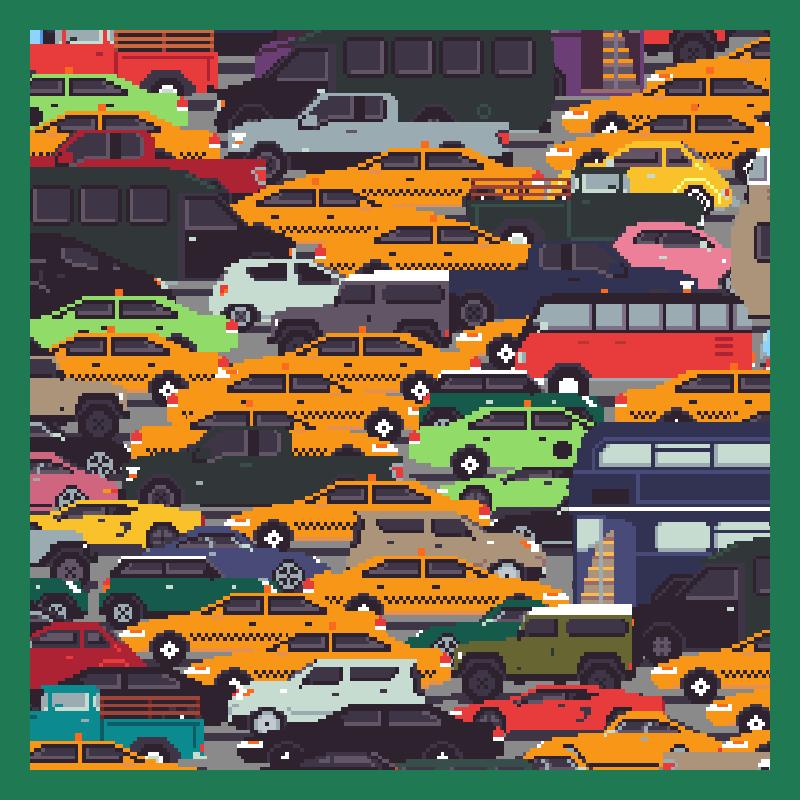 Traffic Jam #89 static token preview