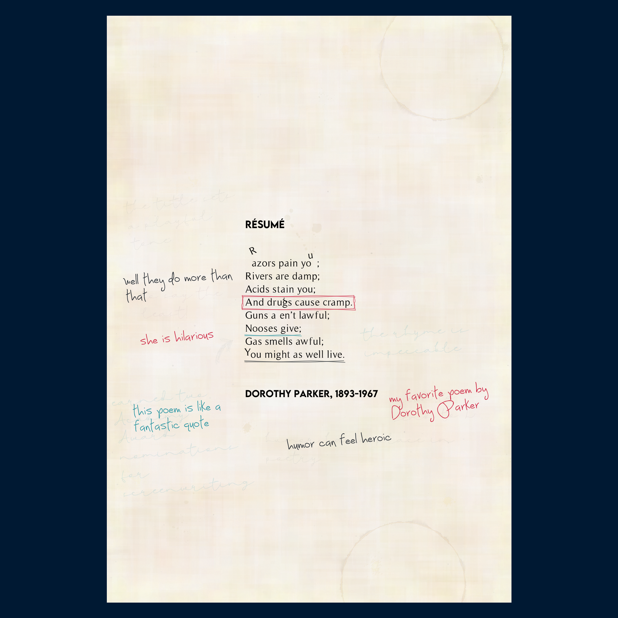 Poems in the Public Domain #58 static NFT preview