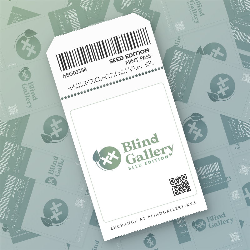 Blind Gallery Mint Pass (Seed Edition) #719 static NFT preview