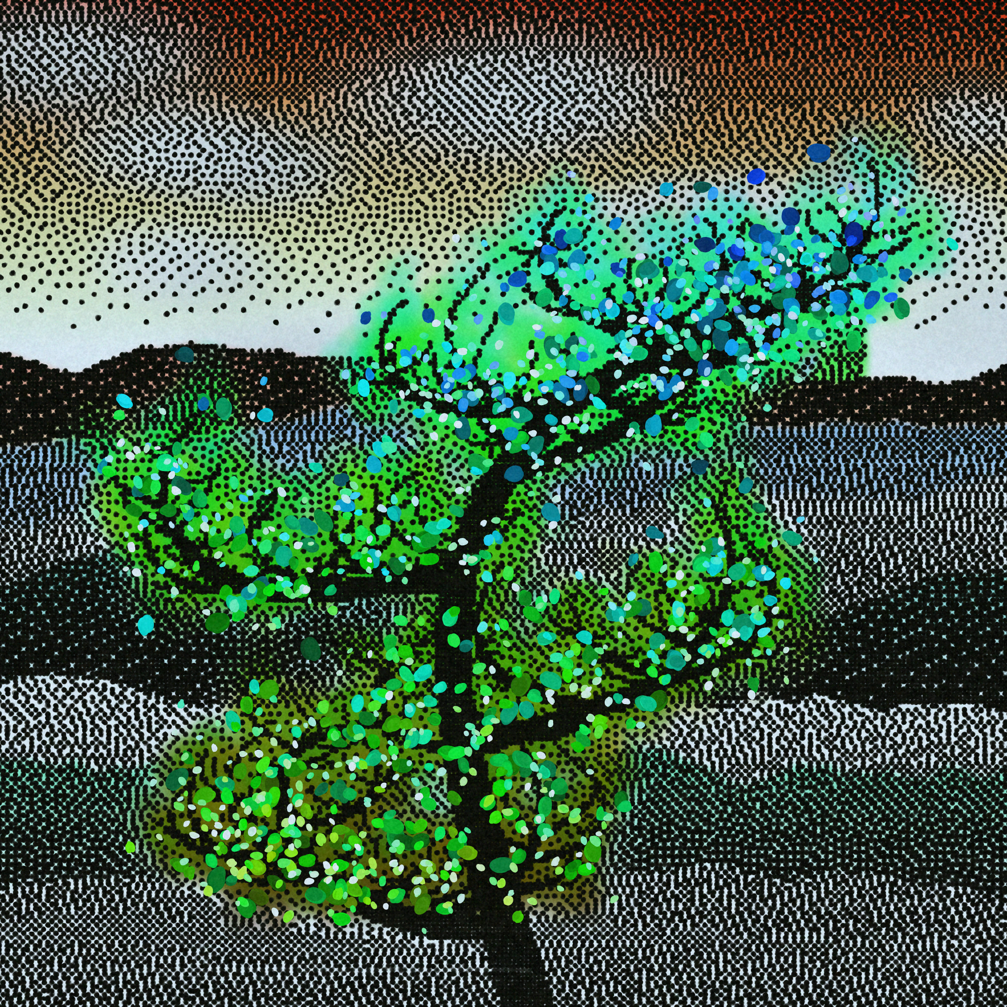 Dithered Branches #104 static token preview