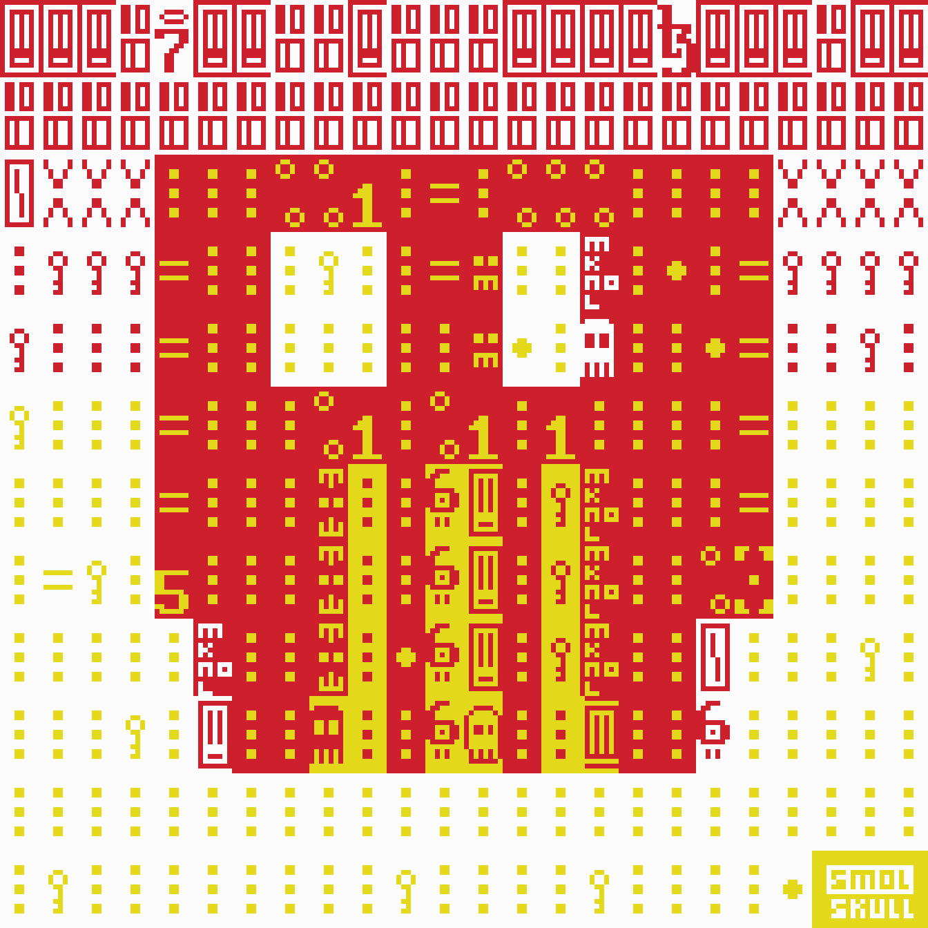 ASCII-SMOLSKULL #295 static token preview
