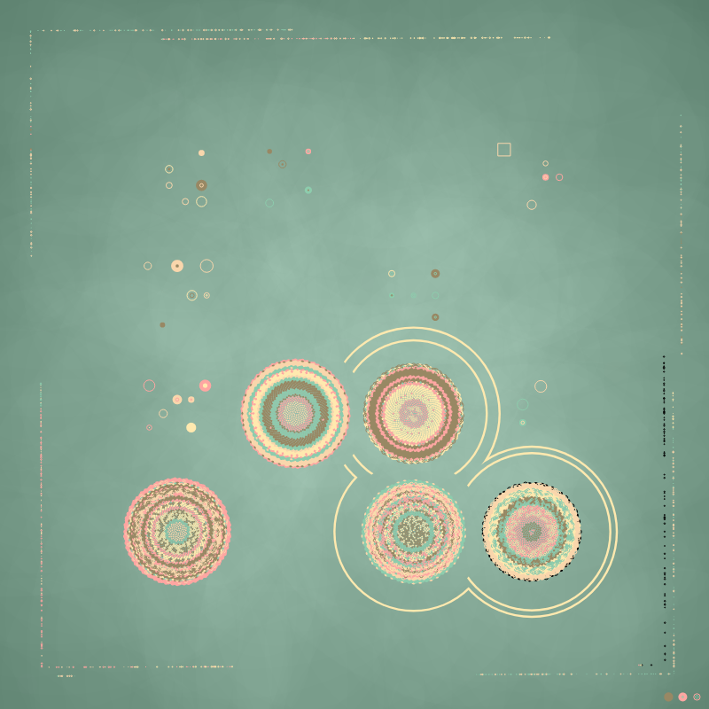 Hidden Square #860 static NFT preview