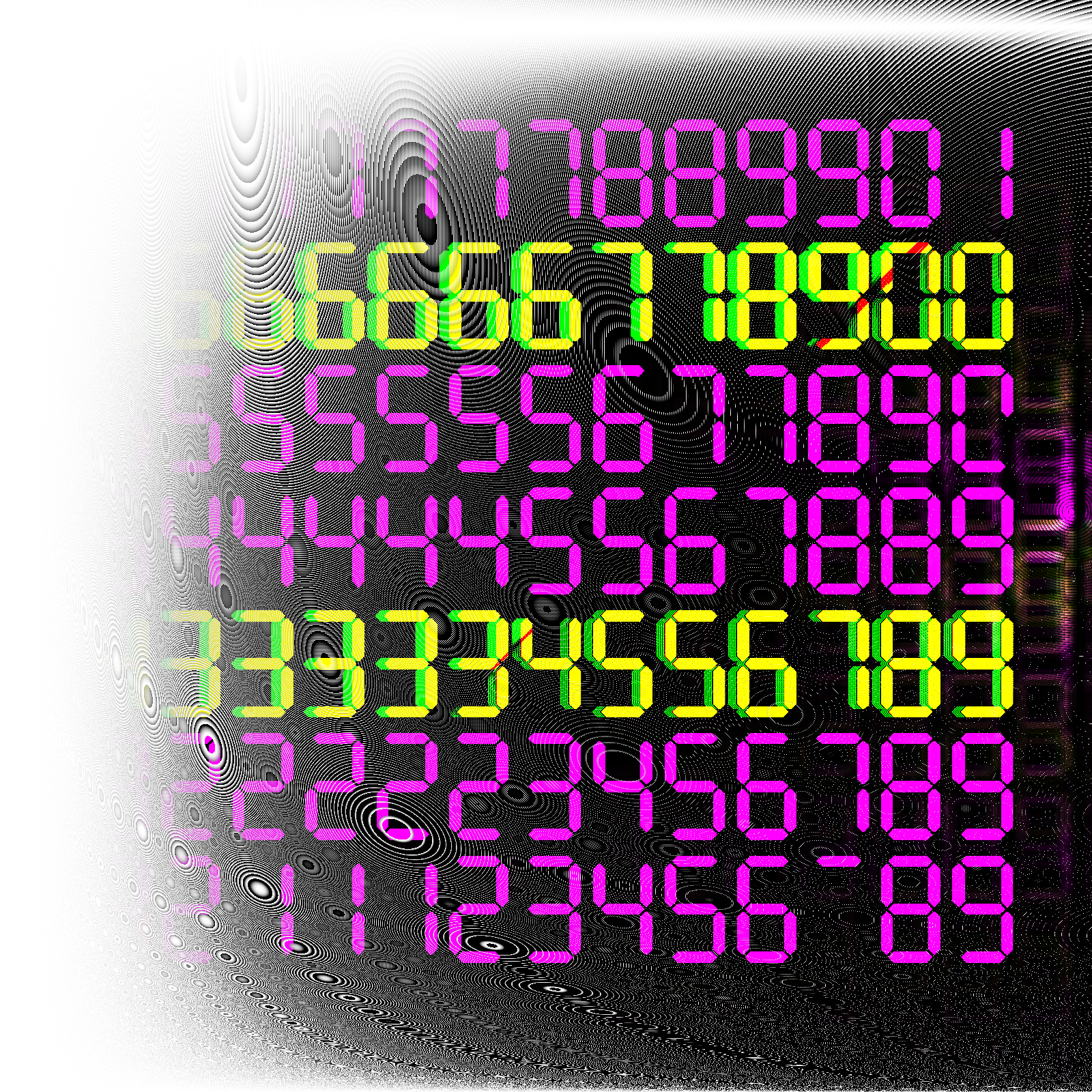 Digits #1103 static NFT preview
