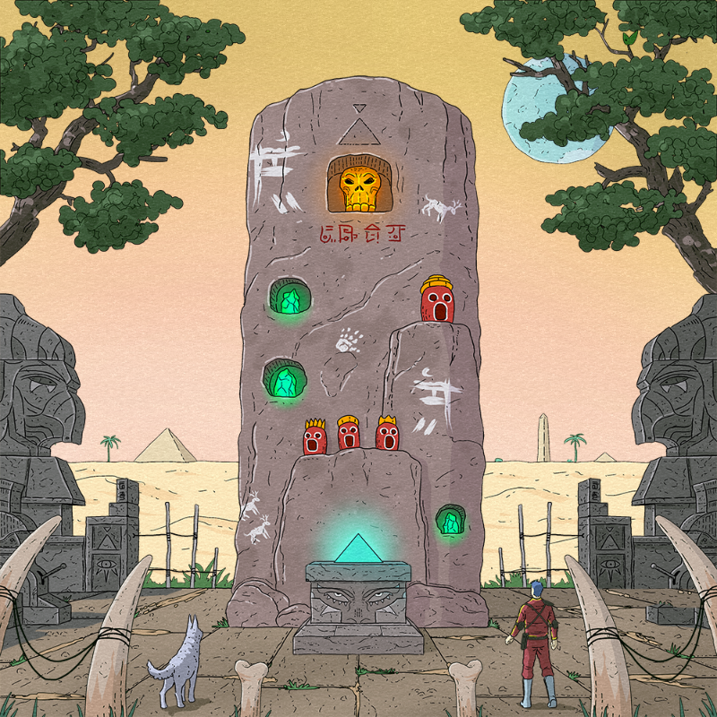 Lost Gods: Adventures of K&K #42 static token preview
