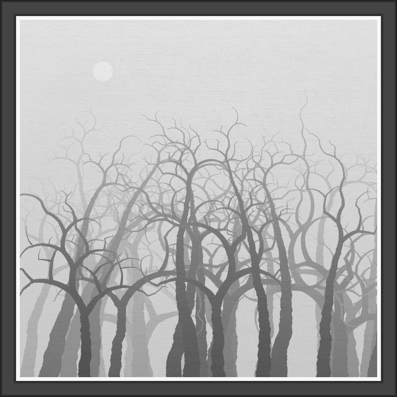 The Foggy Trees #137 static token preview