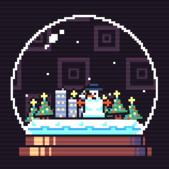 Snow Globe #45 static NFT preview