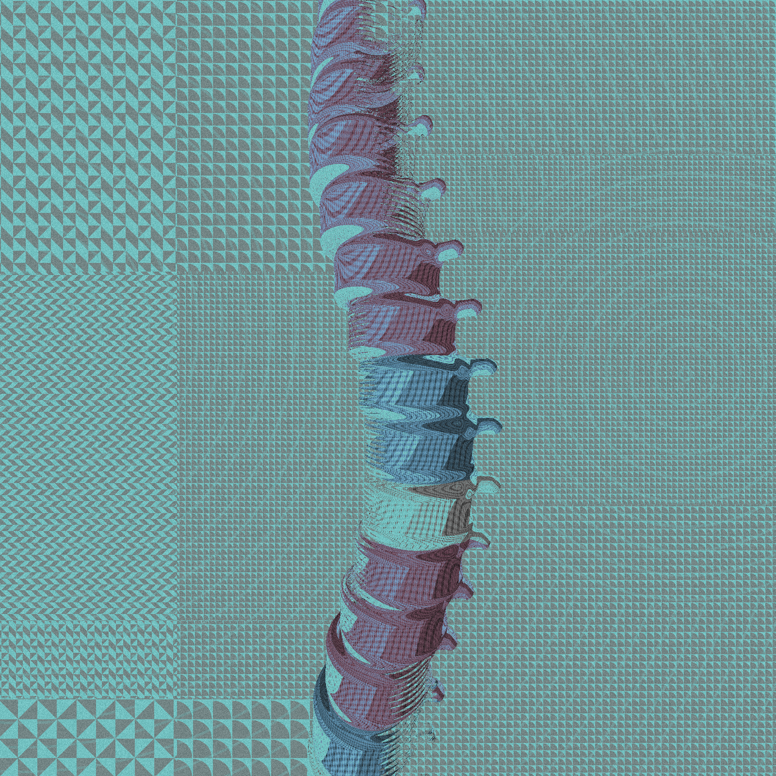 Long, Thin, Tubular Structure #181 static NFT preview
