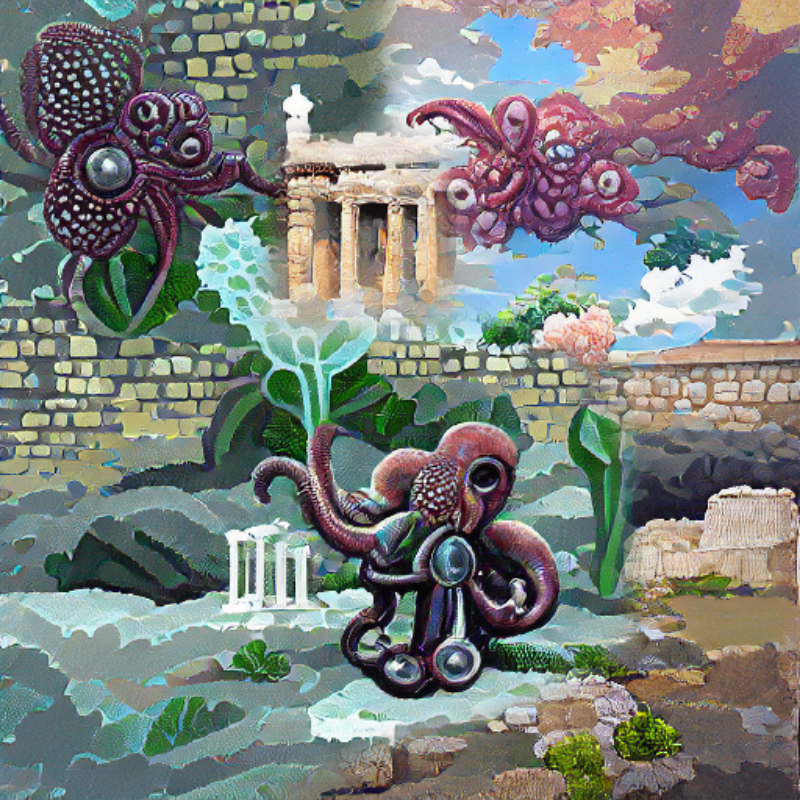 Octopus's Gardens and Ruins #51 static token preview