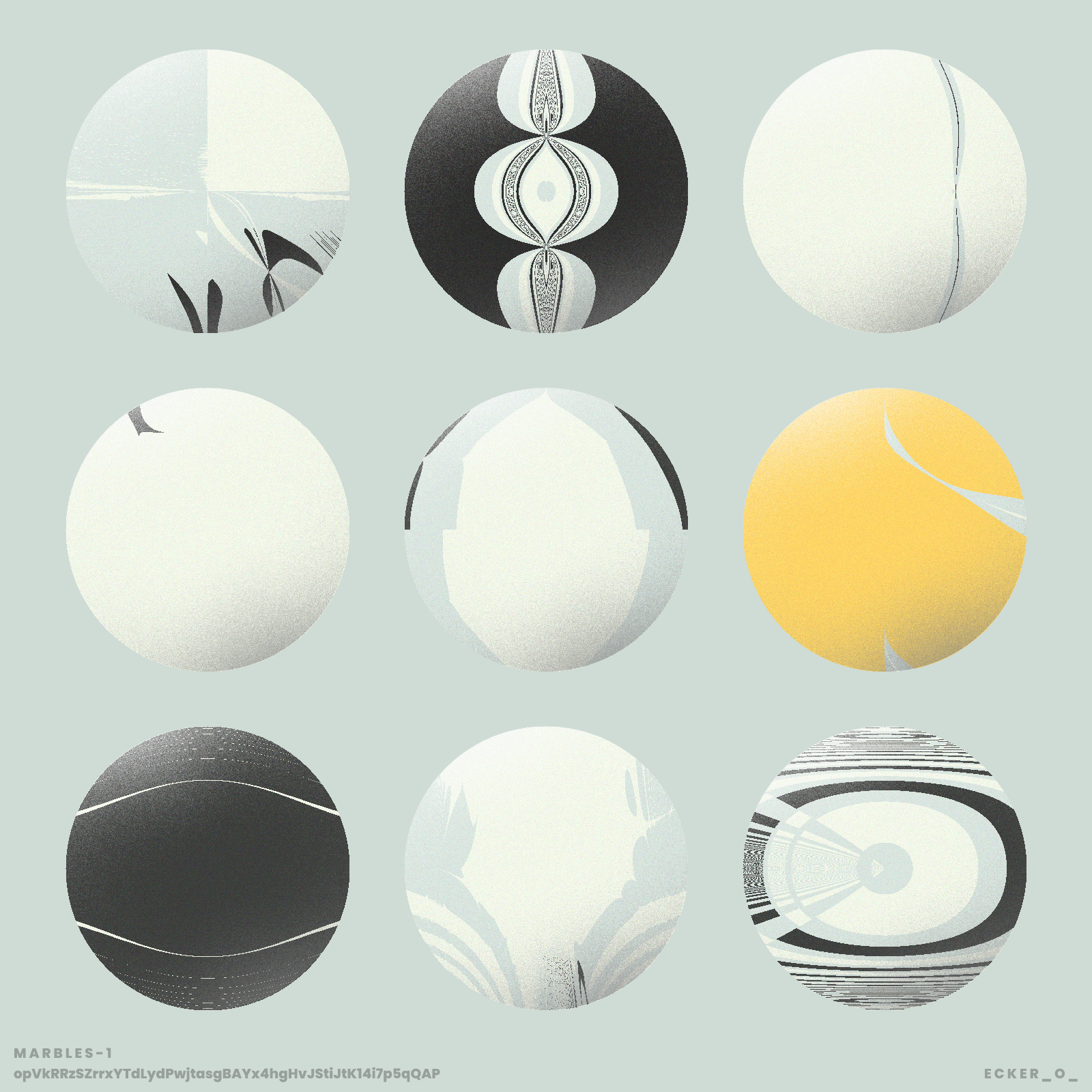 marbles-1 #53 static NFT preview