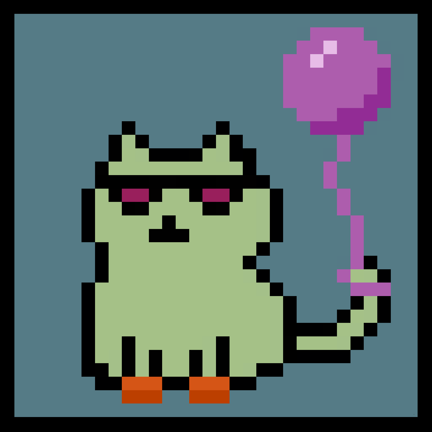 Lazy Kitties #1593 static NFT preview