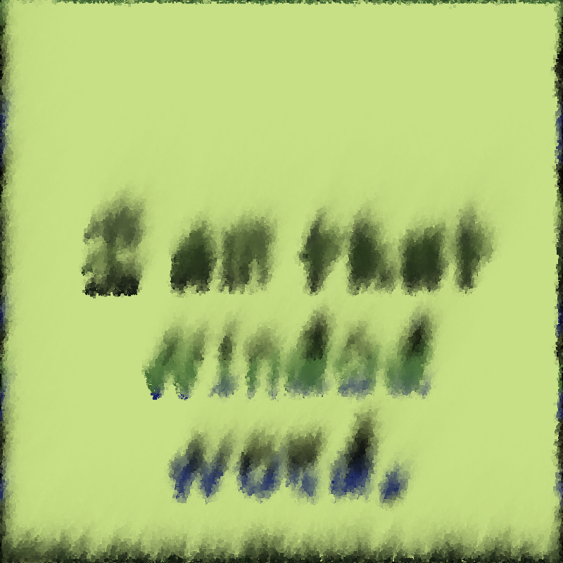 THE WORD AFTER US: An AI poetry unreading #394 static token preview