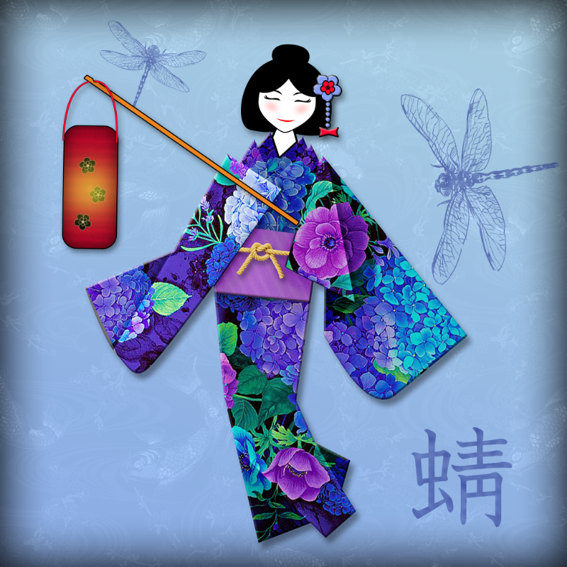 Origami Girls #93 static NFT preview