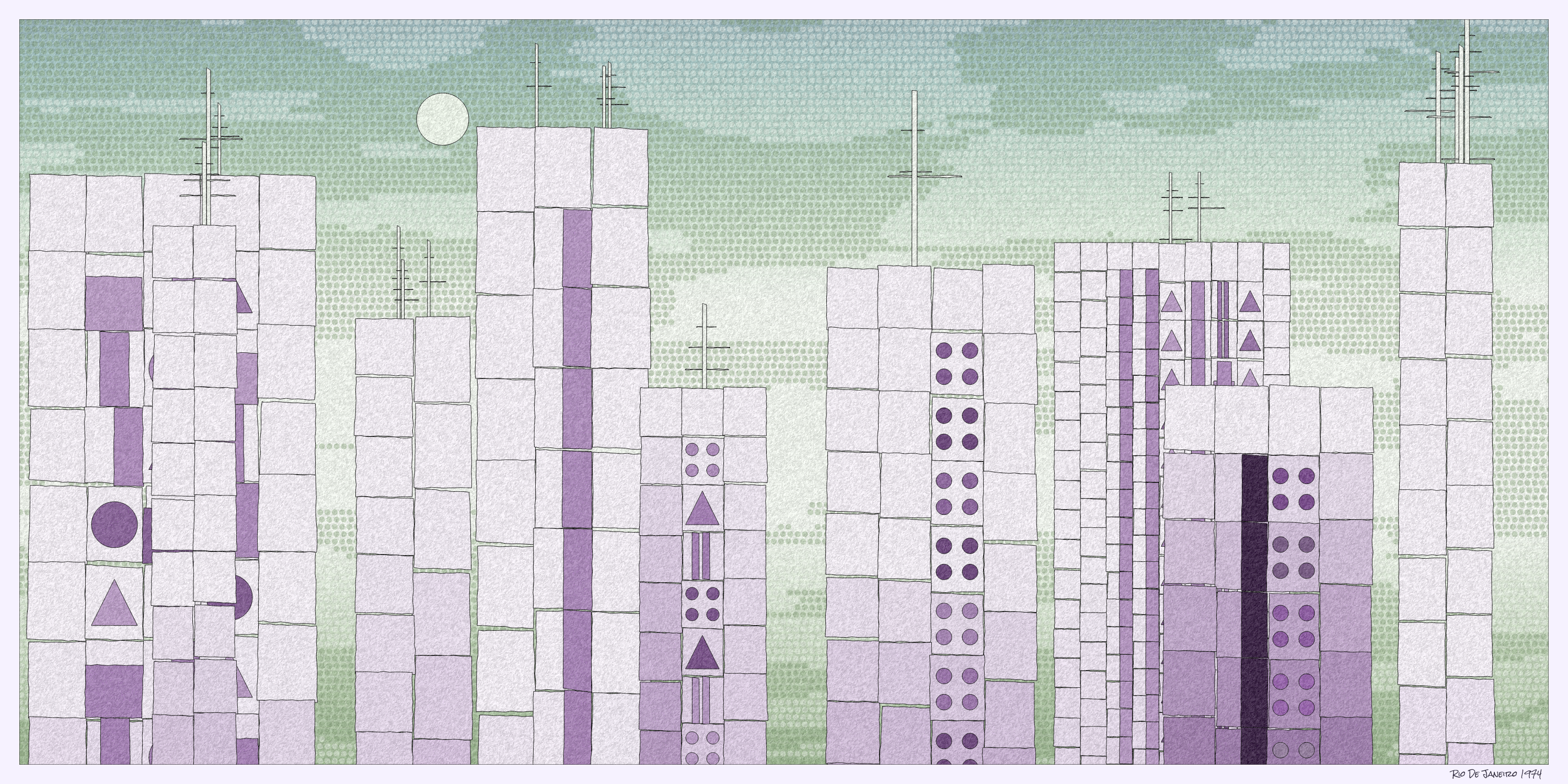 City 1972 #162 static NFT preview